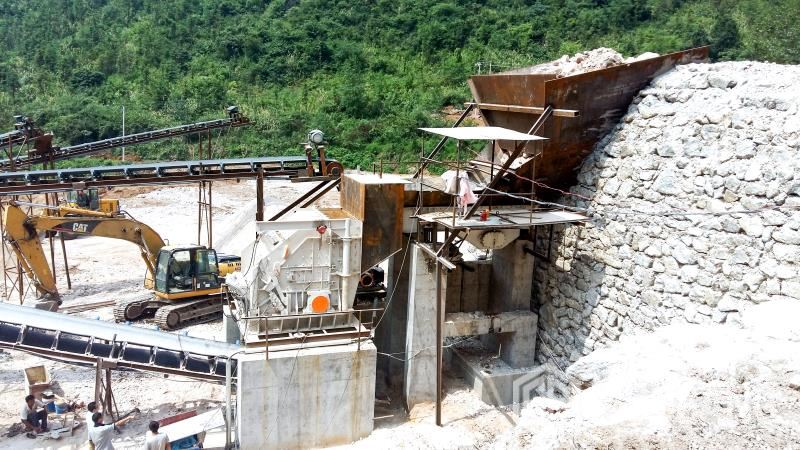 Coal & BlueStone Crushing Line in Vietnam